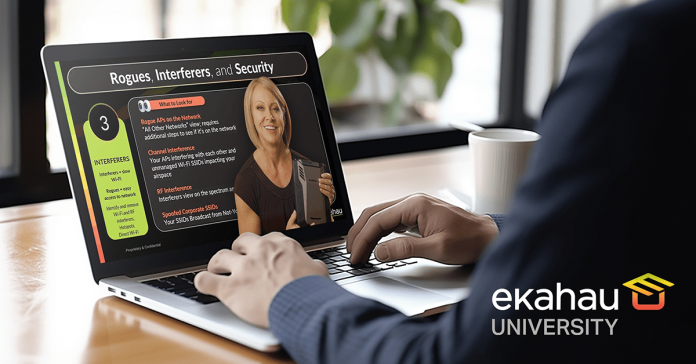 New Ekahau University Video On-Demand Training Courses