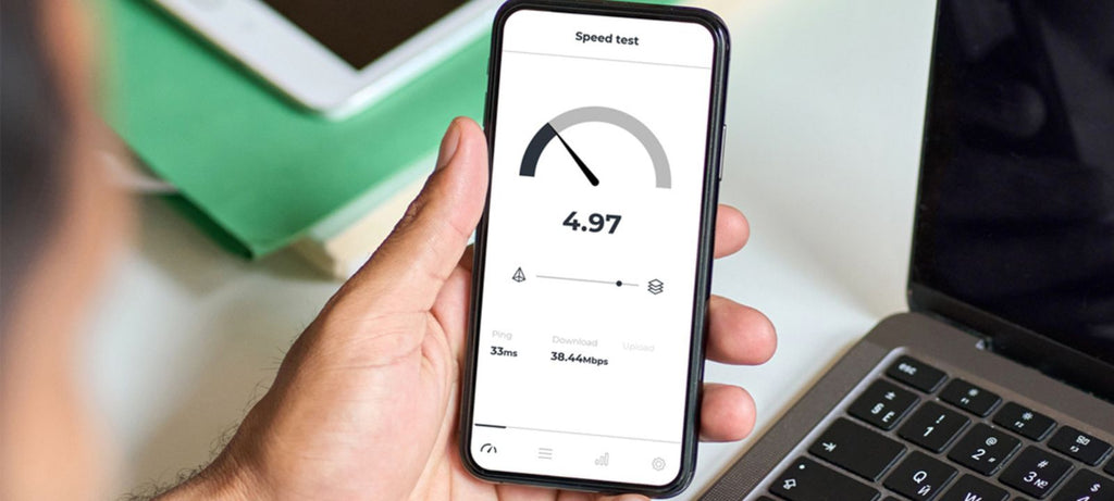 Speed Test on Your Cell Phone to check reception strength