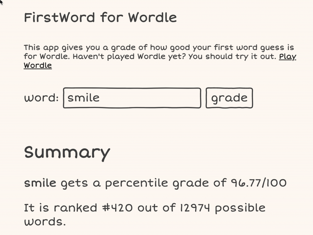 Why I Built FirstWord, The Unofficial Wordle Trainer
