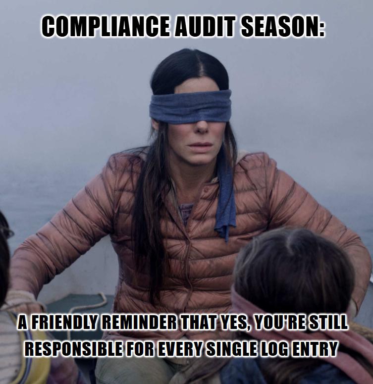 Compliance audit season meme